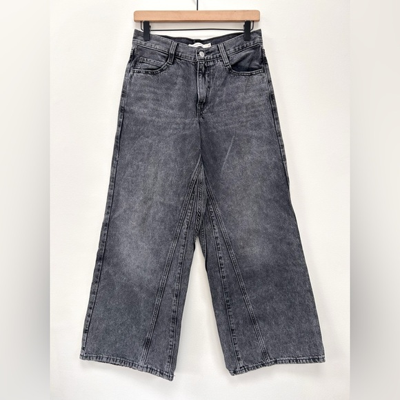 Levi’s ‘94 Baggy Wide Leg Jeans in Where’s My Phone Charcoal Washed Black sz 26 - Picture 2 of 13